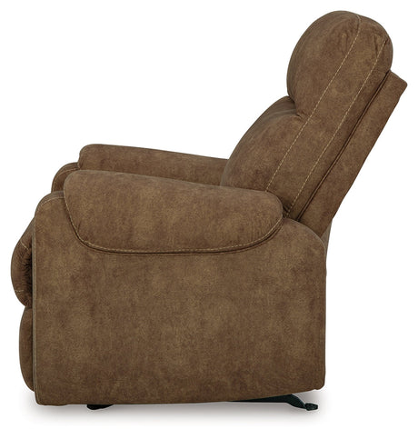 Edenwold Brown Recliner - Ornate Home