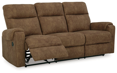Edenwold Brown Reclining Sofa - Ornate Home