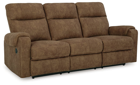 Edenwold Brown Reclining Sofa - Ornate Home