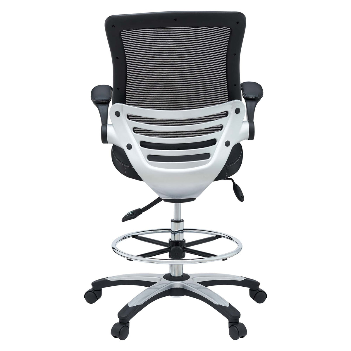 Edge Black Drafting Chair - Ornate Home