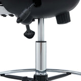 Edge Black Drafting Chair - Ornate Home