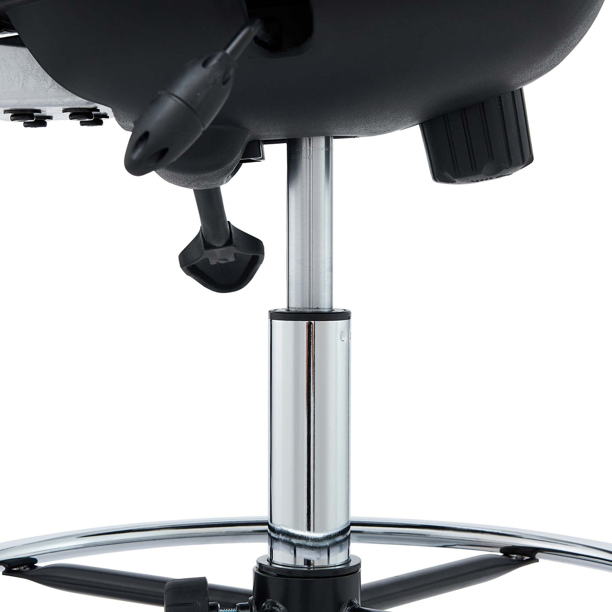 Edge Black Drafting Chair - Ornate Home