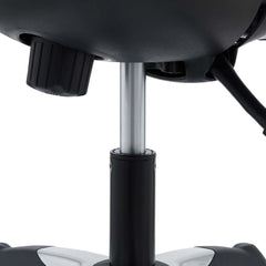 Edge Black Vinyl Office Chair - Ornate Home