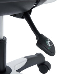 Edge Black Vinyl Office Chair - Ornate Home