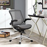 Edge Gray All Mesh Office Chair - Ornate Home