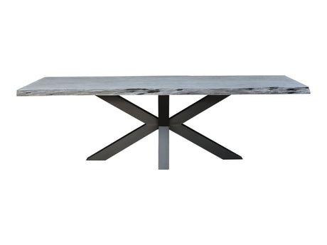 Edge Grey Small Dining Table - Ornate Home