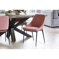 Edge Grey Small Dining Table - Ornate Home