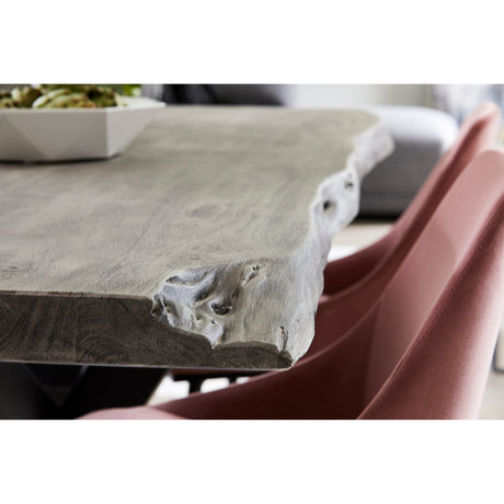 Edge Grey Small Dining Table - Ornate Home