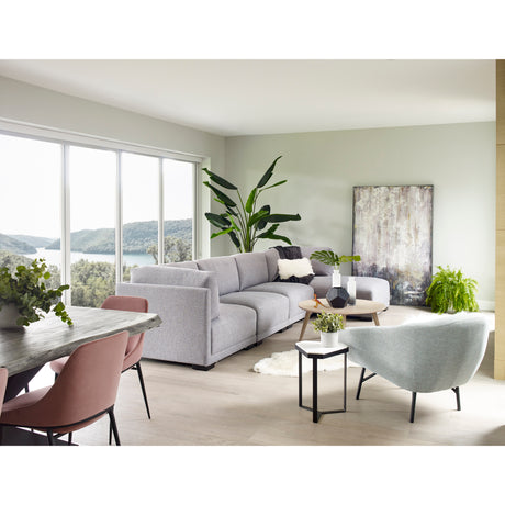 Edge Grey Small Dining Table - Ornate Home