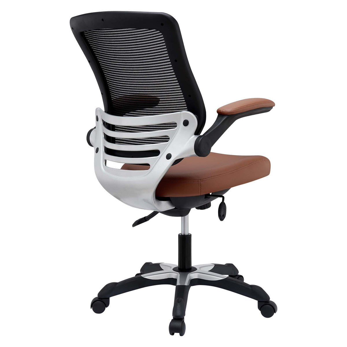 Edge Tan Vinyl Office Chair - Ornate Home