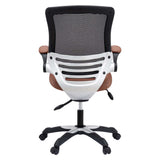 Edge Tan Vinyl Office Chair - Ornate Home