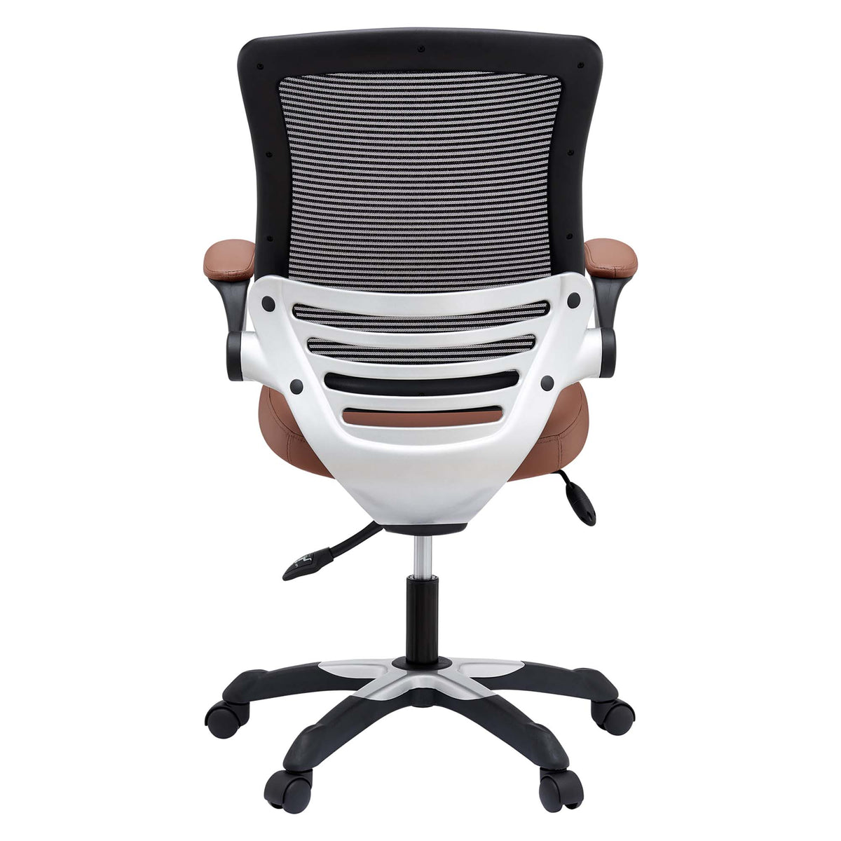 Edge Tan Vinyl Office Chair - Ornate Home