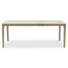 Edgeport Warm Shale Outdoor Dining Table - Ornate Home