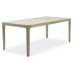 Edgeport Warm Shale Outdoor Dining Table - Ornate Home