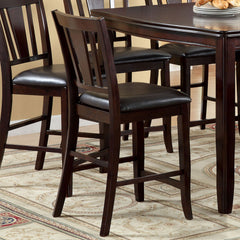 Edgewood Espresso 9 Pc. Counter Height Dining Room Set - Ornate Home