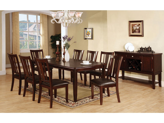 Edgewood Espresso 9 Pc. Dining Room Set - Ornate Home