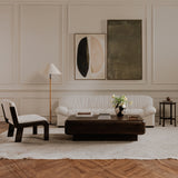 Edie Flecked Ivory Accent Chair - Ornate Home