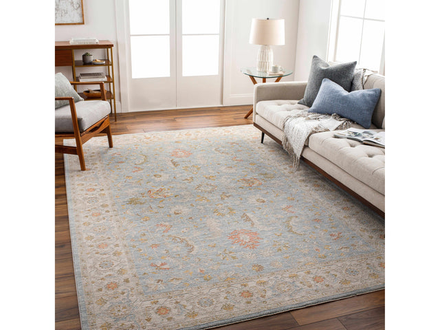Edie Taupe Oushak Rug - Ornate Home