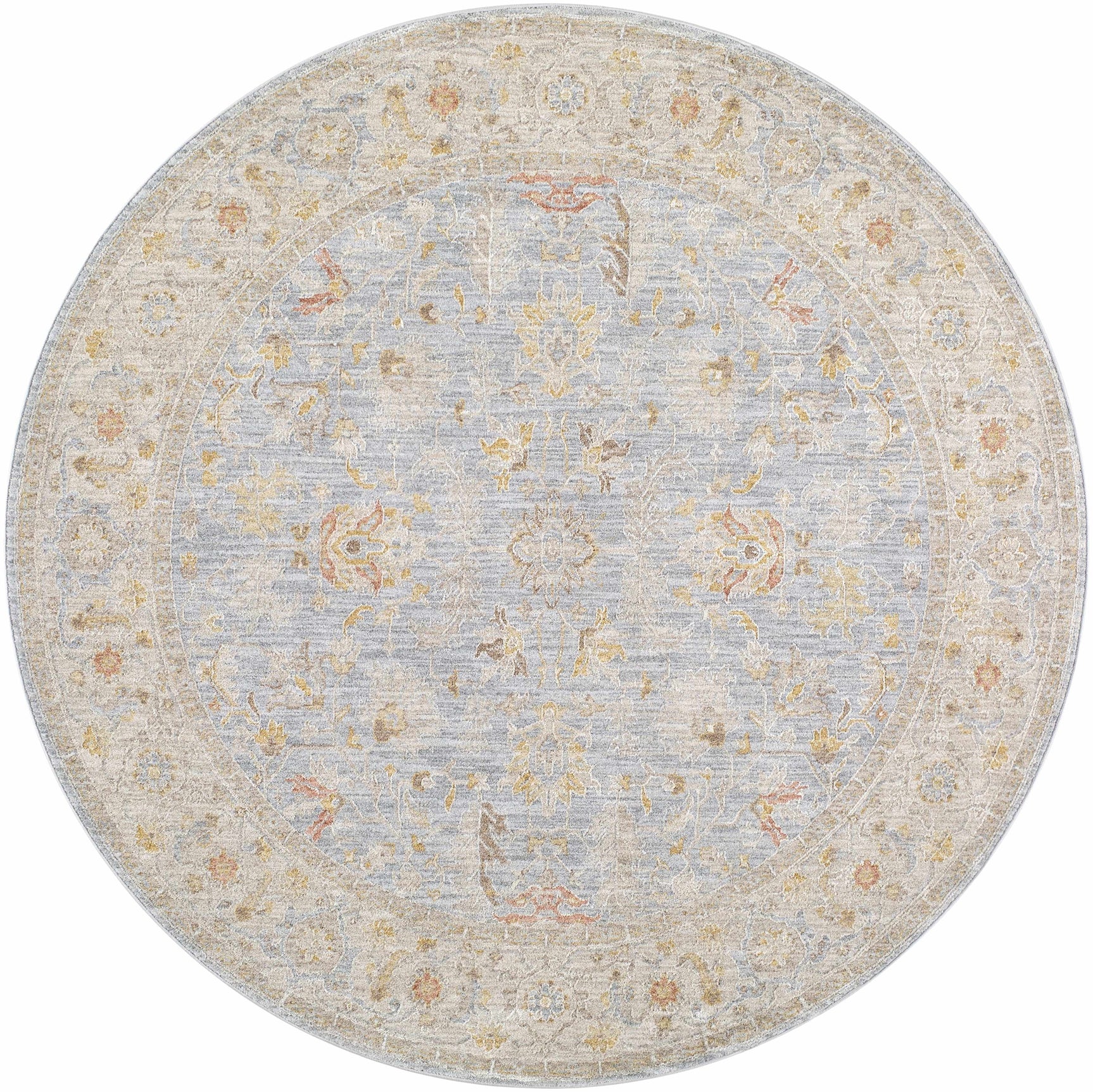 Edie Taupe Oushak Rug - Ornate Home