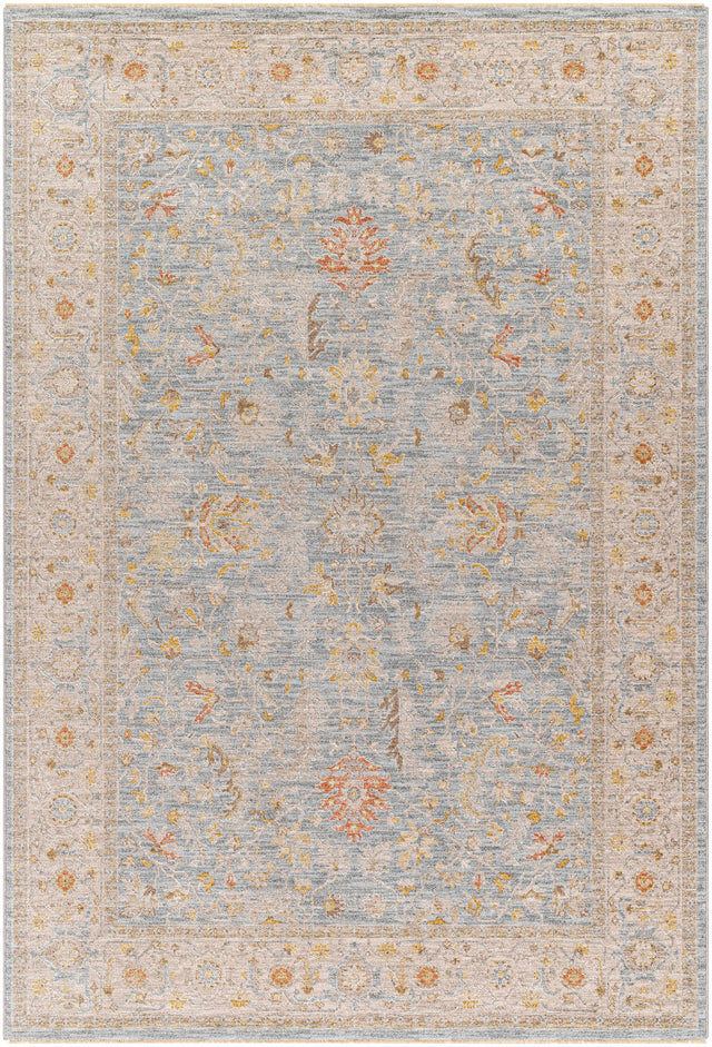 Edie Taupe Thick Luxe Oushak Rug - Ornate Home
