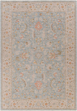 Edie Taupe Thick Luxe Oushak Rug - Ornate Home