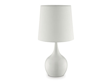 Edie White Table Lamp - Ornate Home
