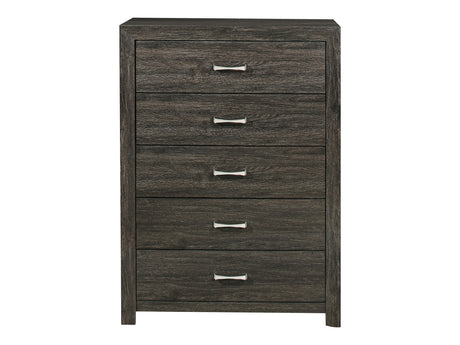 Edina Dark Gray Chest - Ornate Home