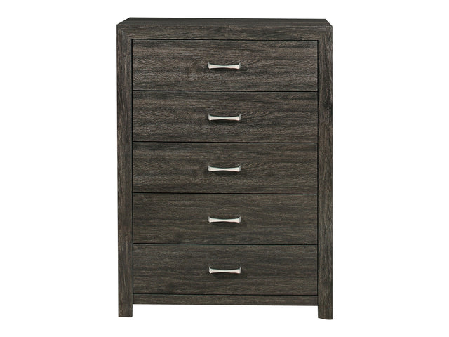 Edina Dark Gray Chest - Ornate Home