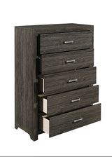 Edina Dark Gray Chest - Ornate Home