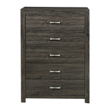 Edina Dark Gray Chest - Ornate Home