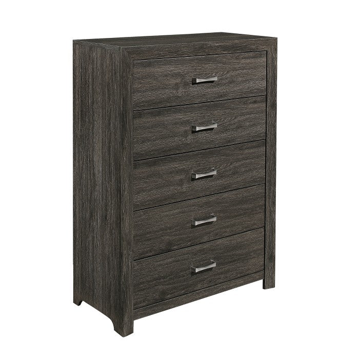 Edina Dark Gray Chest - Ornate Home