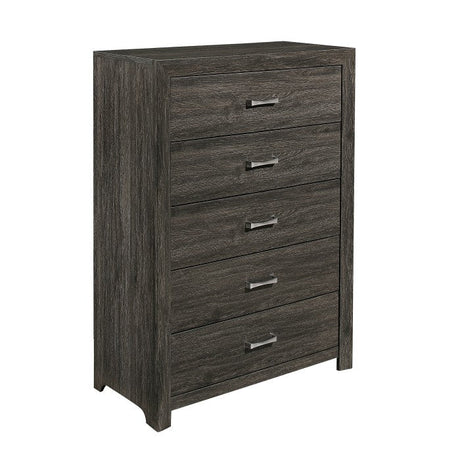 Edina Dark Gray Chest - Ornate Home
