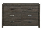 Edina Dark Gray Dresser - Ornate Home