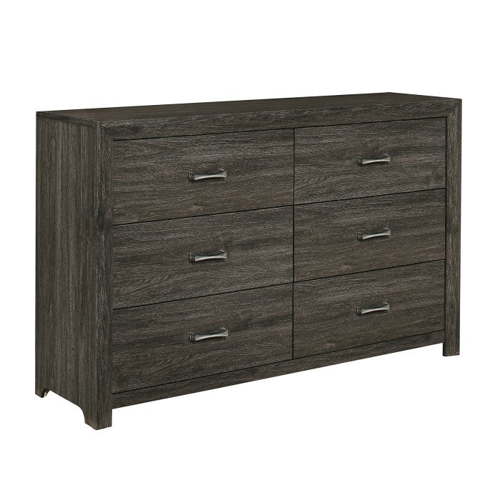 Edina Dark Gray Dresser - Ornate Home