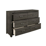 Edina Dark Gray Dresser - Ornate Home