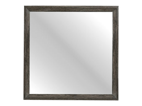 Edina Dark Gray Mirror - Ornate Home