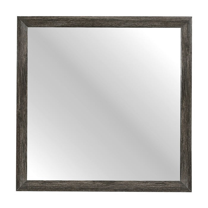 Edina Dark Gray Mirror - Ornate Home
