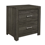 Edina Dark Gray Nightstand - Ornate Home