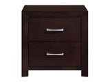 Edina Espresso Nightstand - Ornate Home