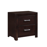 Edina Espresso Nightstand - Ornate Home