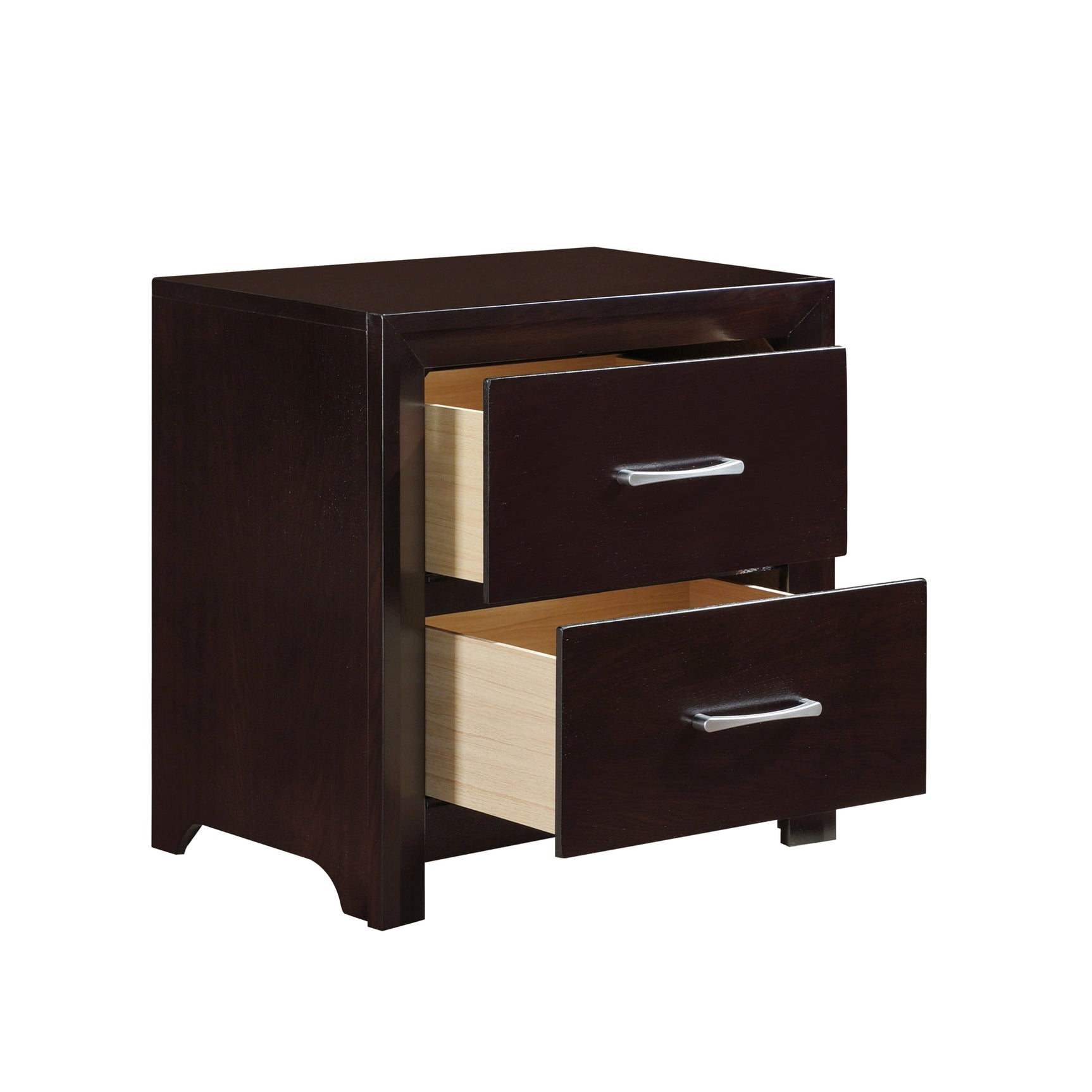 Edina Espresso Nightstand - Ornate Home
