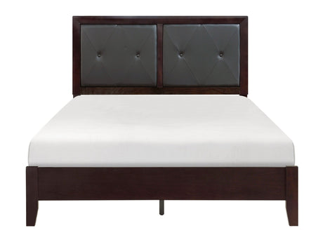 Edina Espresso Queen Bed - Ornate Home