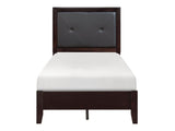 Edina Espresso Twin Bed - Ornate Home