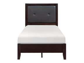 Edina Espresso Twin Bed - Ornate Home