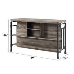 Edina Oak Counter Height Table - Ornate Home