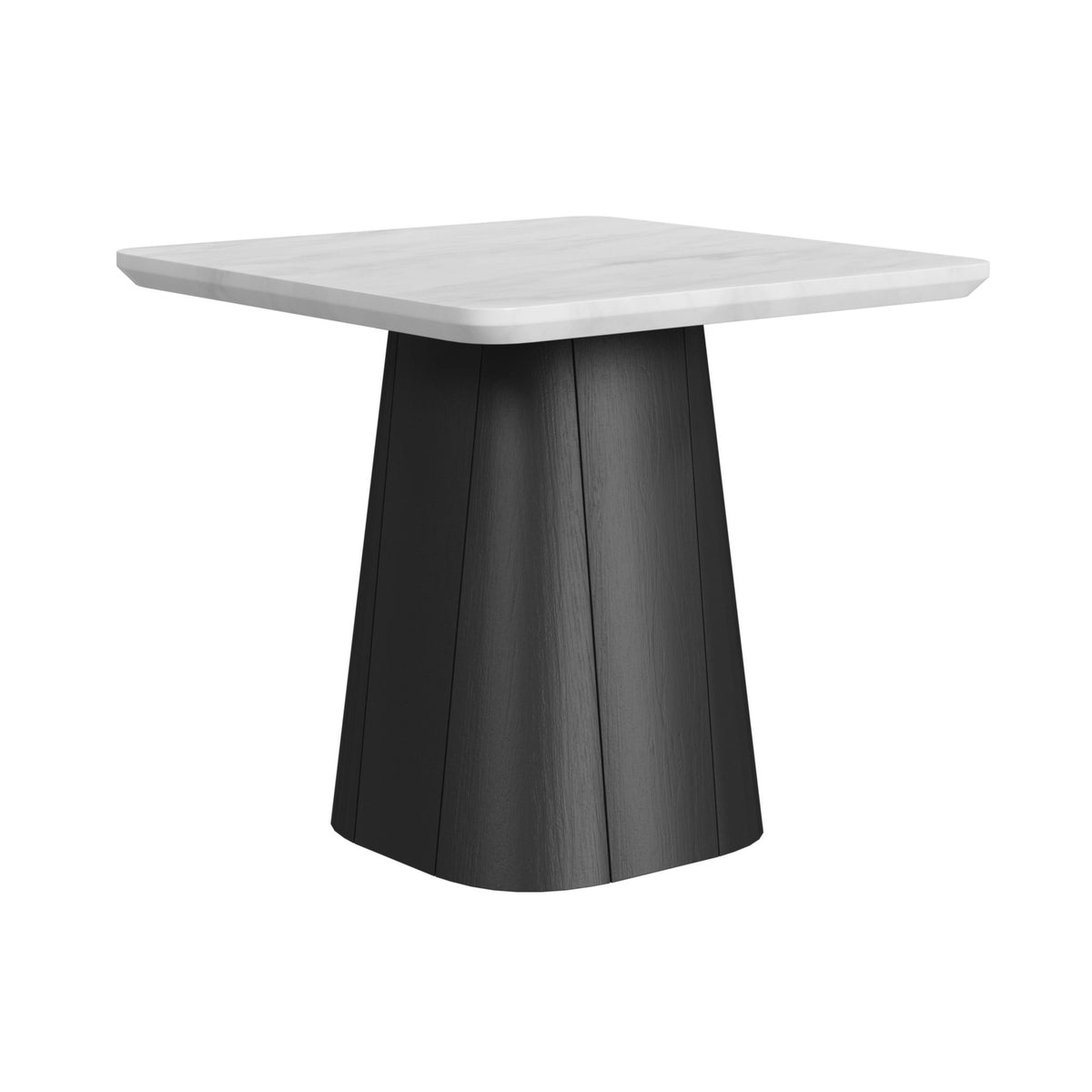 Edison White/Black 2-Piece Occasional Table Set - Ornate Home