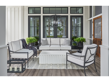 Edisto Abaco White Cocktail Table - Ornate Home