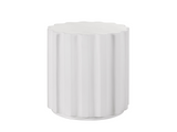 Edisto Abaco White Side Table - Ornate Home