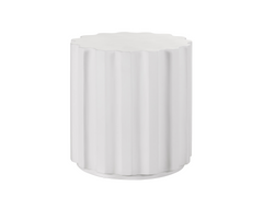 Edisto Abaco White Side Table - Ornate Home