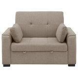Edith Beige Sleeper Sofa Bed - Ornate Home